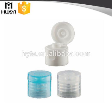 white transparent pp material flip off cap